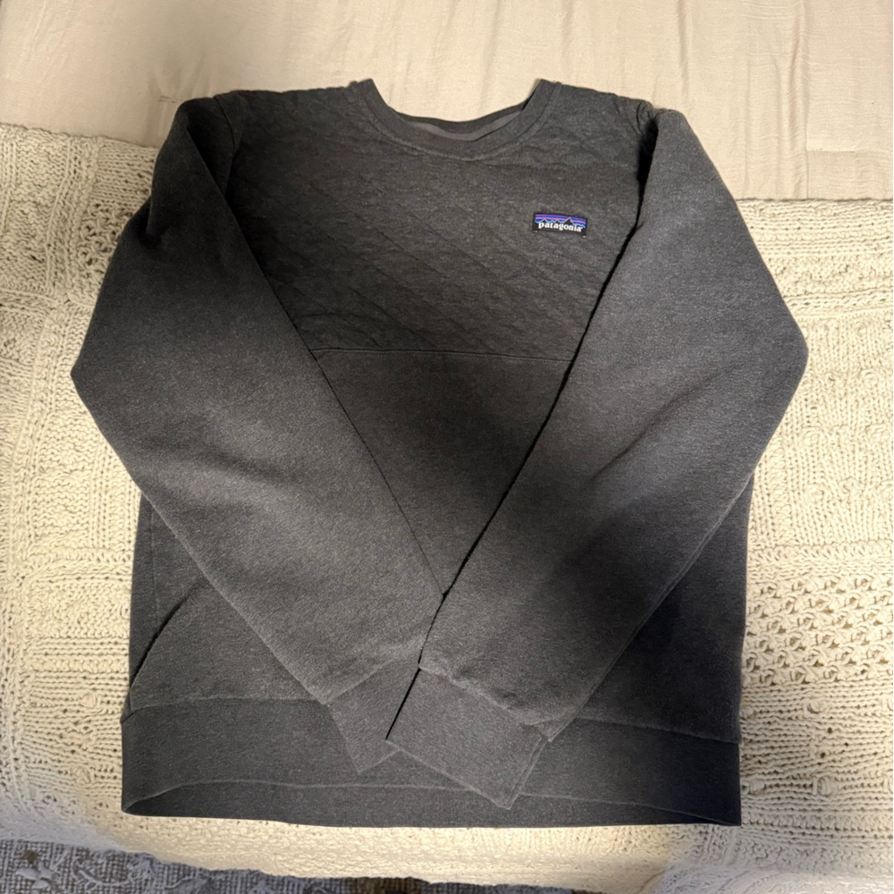 Organic Cotton Quilt Crewneck Sweatshirt